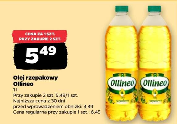 Olej rzepakowy Olineo