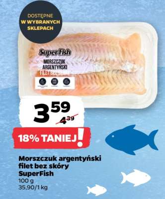 Morszczuk argentyński filet bez skóry
