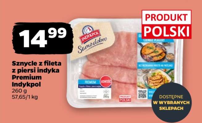 Szycle z fileta z piersi indyka Premium Indykpol