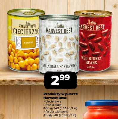 Produkty w puszce Harvest Best