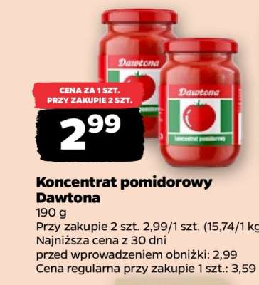 Koncentrat pomidorowy Dawtona
