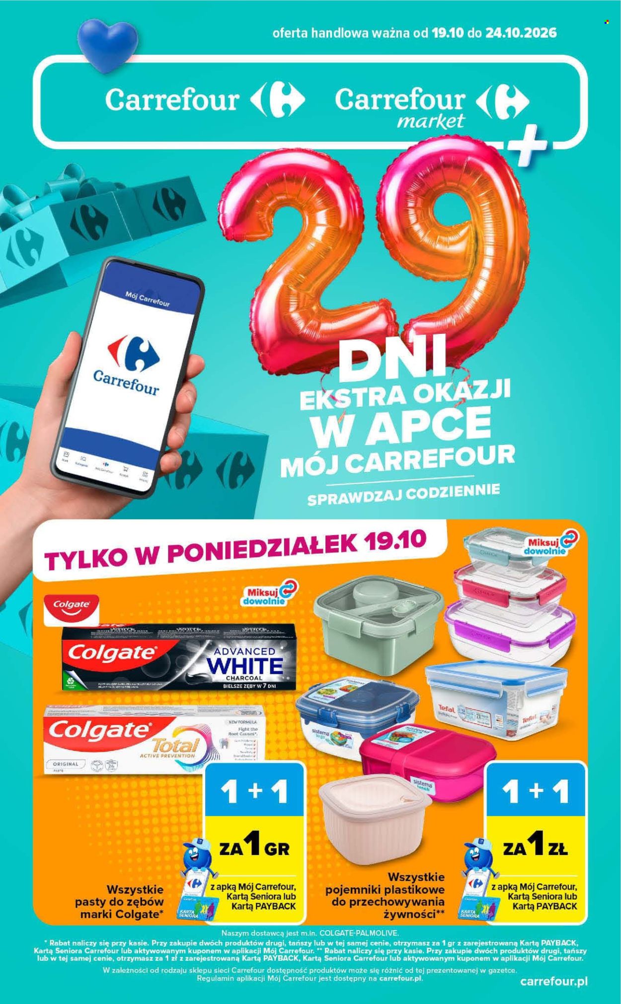 Gazetka Carrefour - 19.10.2026. - 24.10.2026.. Strona 1
