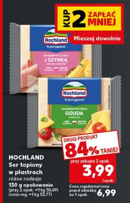 HOCHLAND Ser topiony w plastrach, różne rodzaje