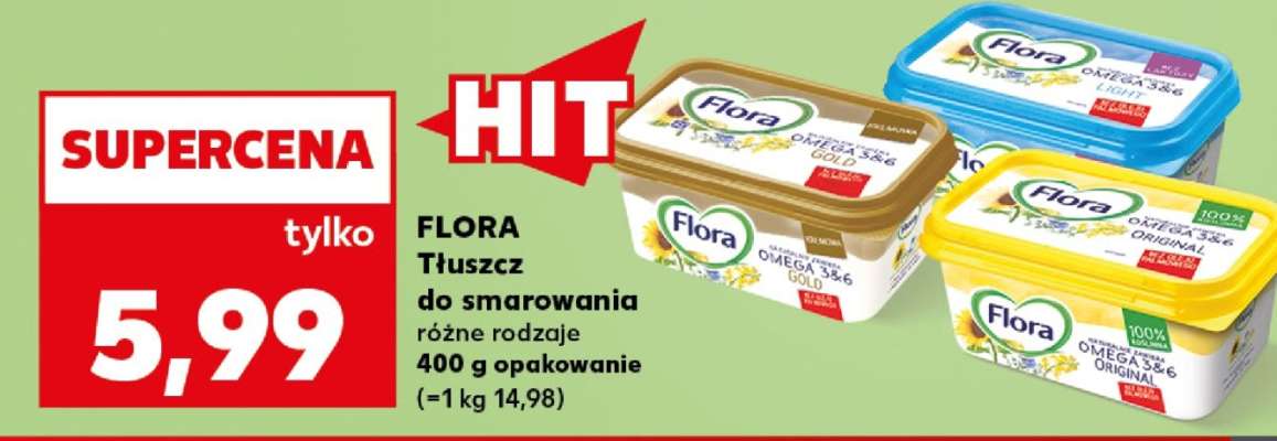 FLORA Tłuszcz do smarowania