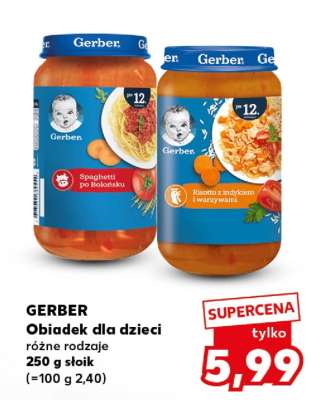 GERBER Obiadek dla dzieci