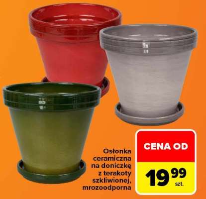 Osłonka ceramiczna na doniczkę