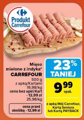 Mięso mielone z indyka CARREFOUR