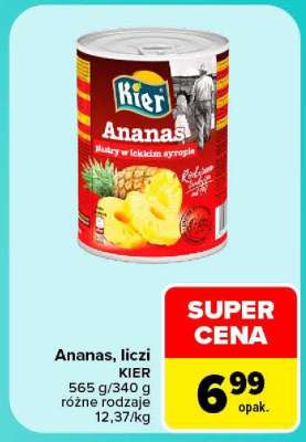 Ananas, liczi