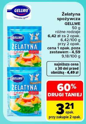 Żelatyna spożywcza Gellwe