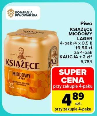 KSIĄŻĘCE MIODOWY LAGER