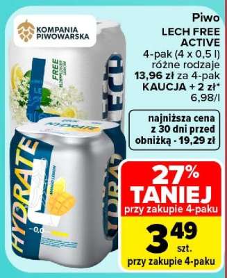 Piwo Lech Free Active