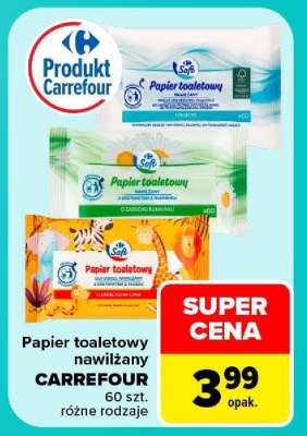 Papier toaletowy nawilžany Carrefour