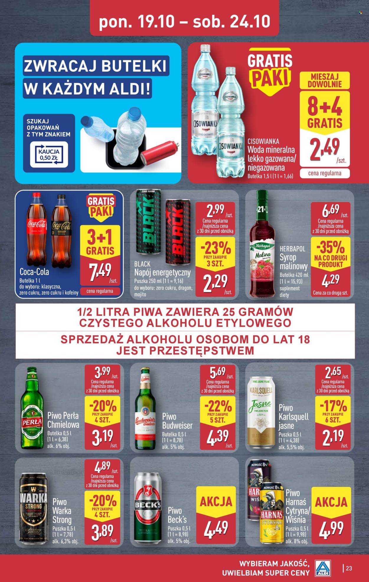 Gazetka ALDI - 19.10.2026. - 24.10.2026.. Strona 23