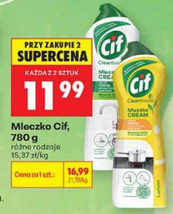 Mleczko Cif, 780 g