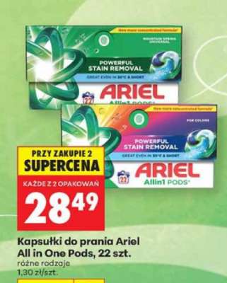 Kapsułki do prania Ariel All in One Pods, 22 szt.