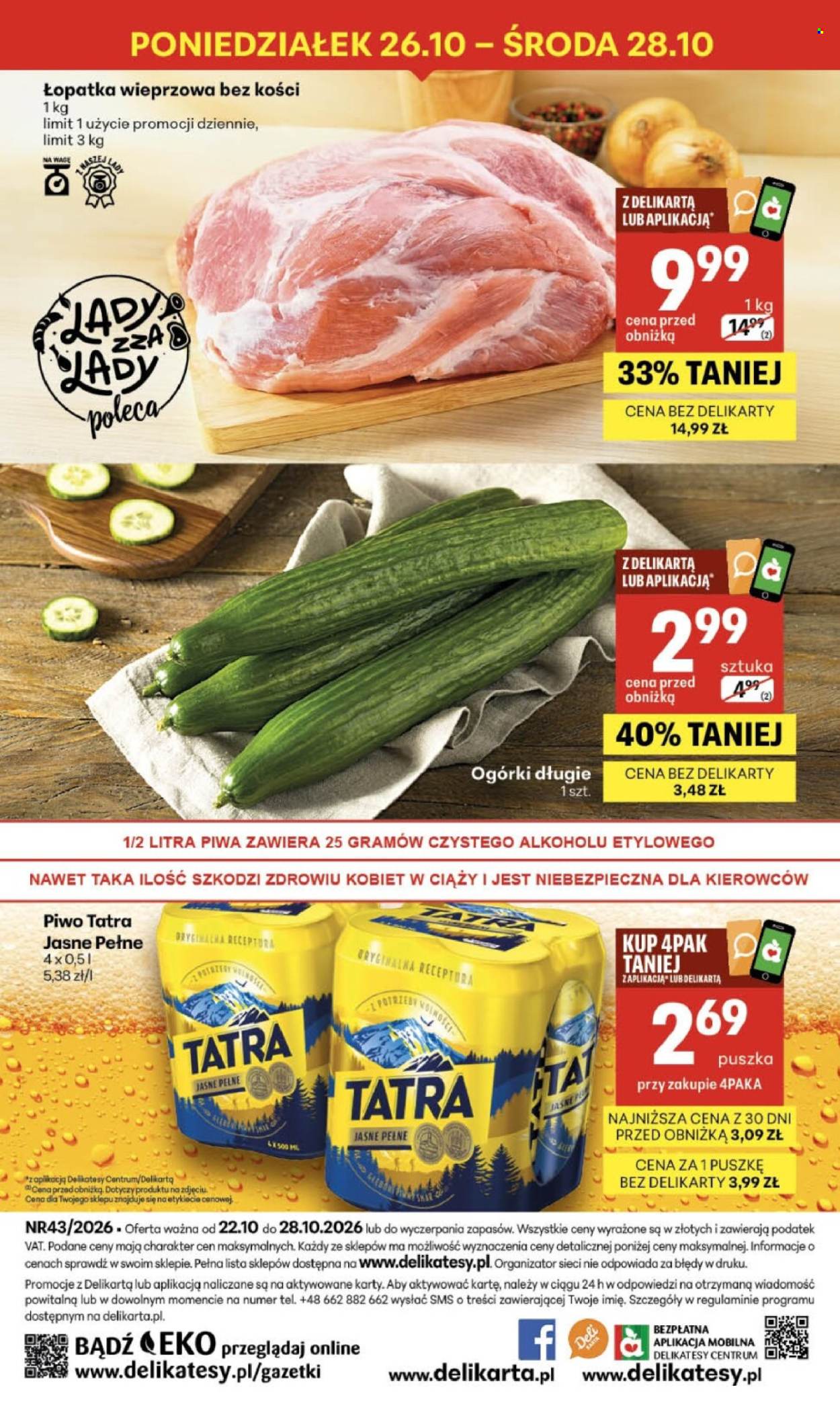 Gazetka Delikatesy Centrum - 22.10.2026. - 28.10.2026.. Strona 40
