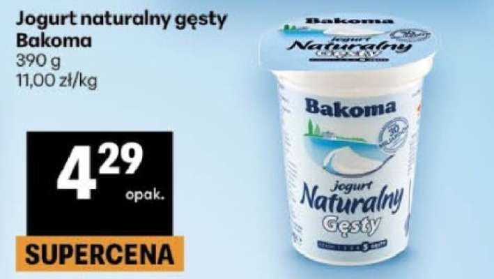 Jogurt naturalny gęsty