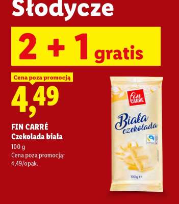 FIN CARRÉ Czekolada biała