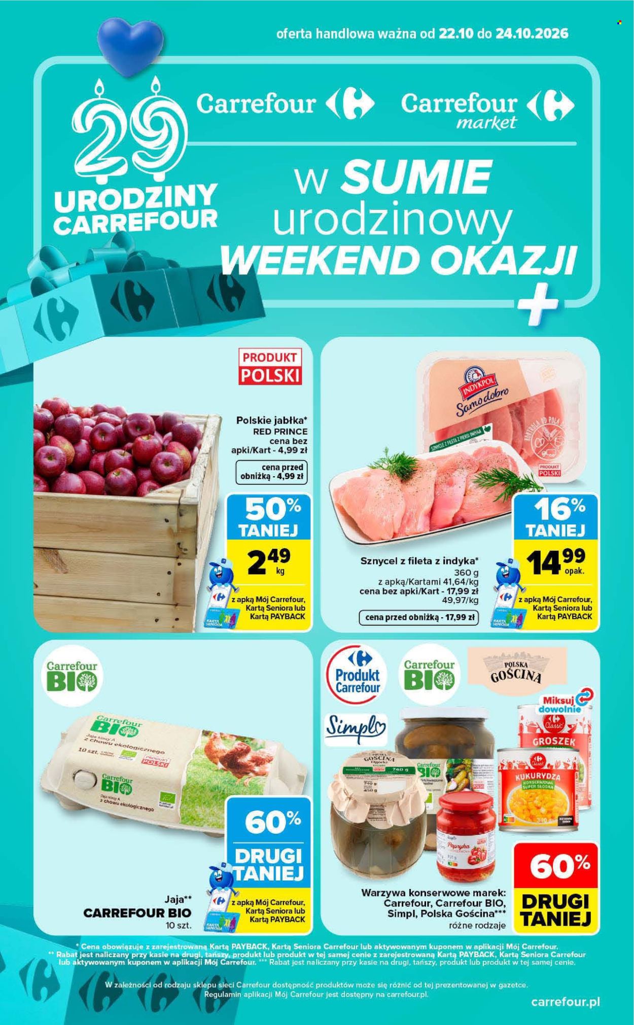 Gazetka Carrefour - 22.10.2026. - 24.10.2026.. Strona 1