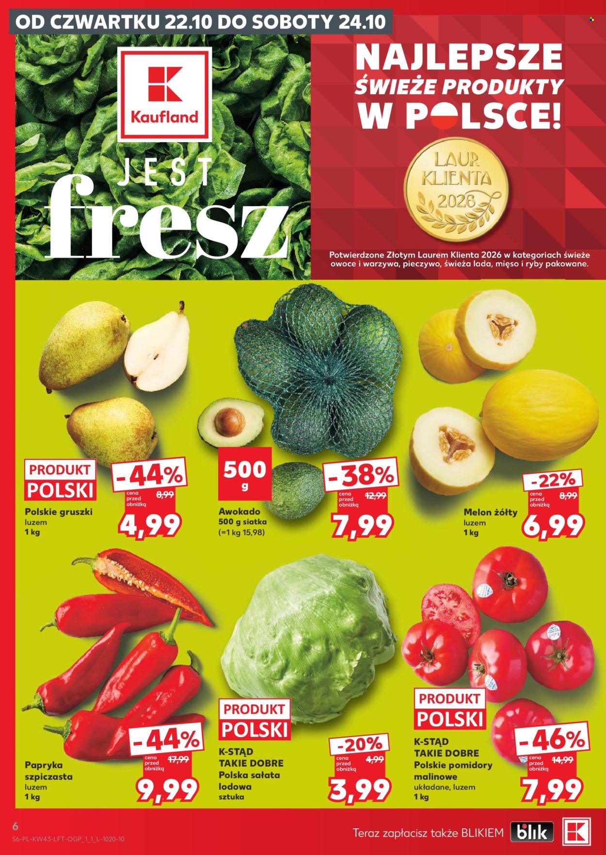 Gazetka Kaufland - 22.10.2026. - 28.10.2026.. Strona 6