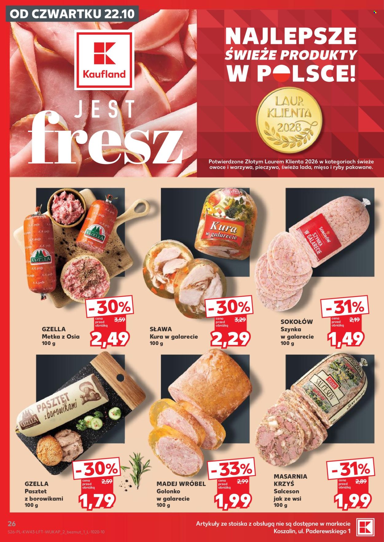 Gazetka Kaufland - 22.10.2026. - 28.10.2026.. Strona 26