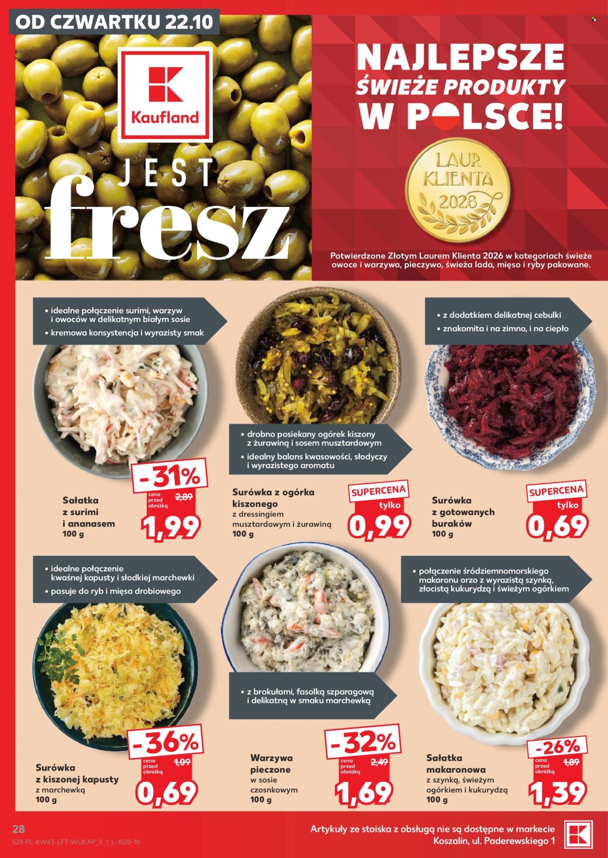 Gazetka Kaufland - 22.10.2026. - 28.10.2026.. Strona 28