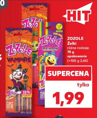 ZOZOLE Żelki