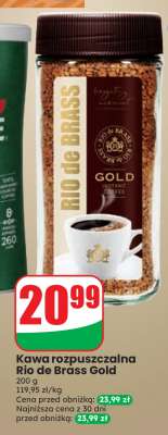 Kawa rozpuszczalna Rio de Brass Gold