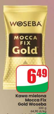 Kawa mielona Mocca Fix Gold Woseba