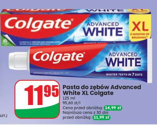 Pasta do zębów Advanced White XL Colgate