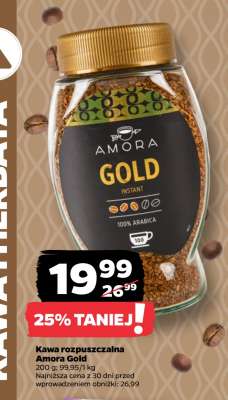 Kawa rozpuszczalna Amora Gold