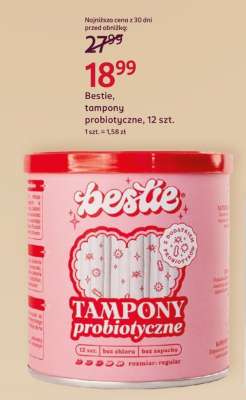 Bestie, tampony probiotyczne, 12 szt.