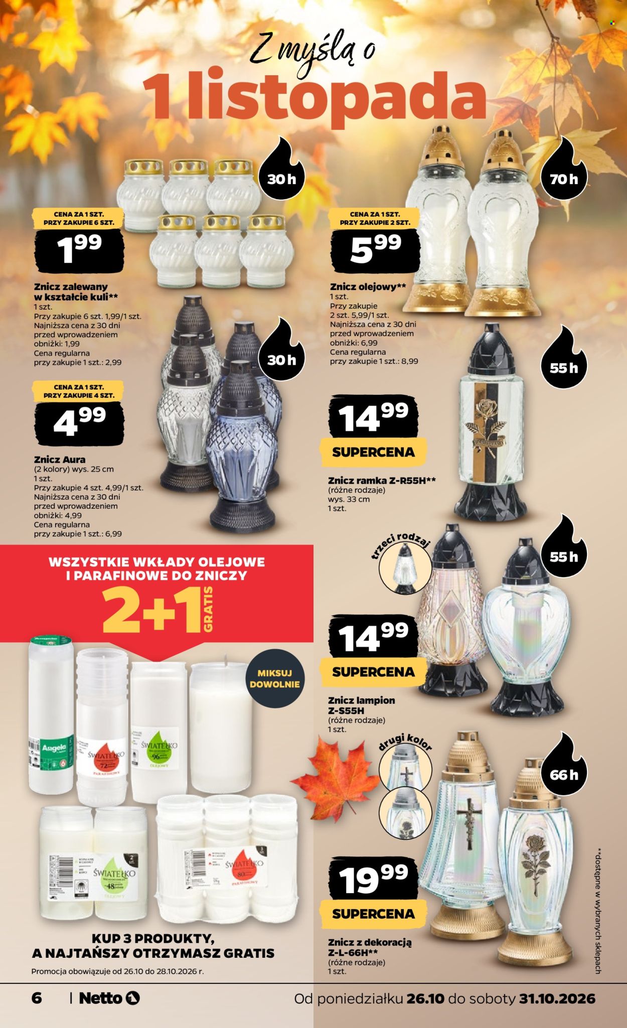 Gazetka Netto - 26.10.2026. - 31.10.2026.. Strona 6