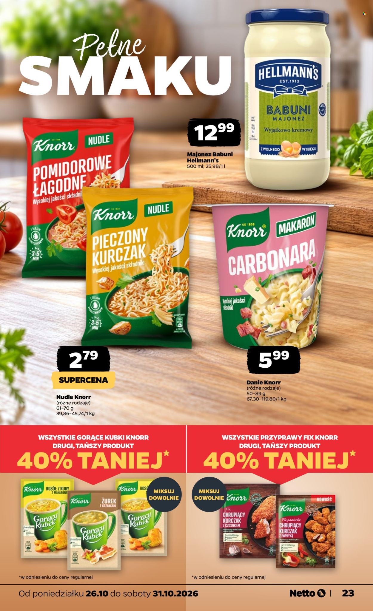 Gazetka Netto - 26.10.2026. - 31.10.2026.. Strona 23