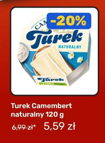 Turek Camembert naturalny 120 g
