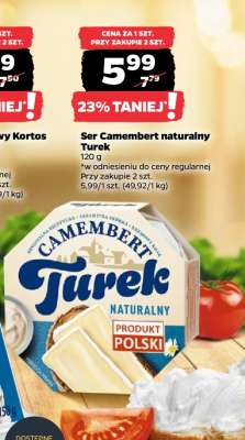 Ser Camembert naturalny Turek