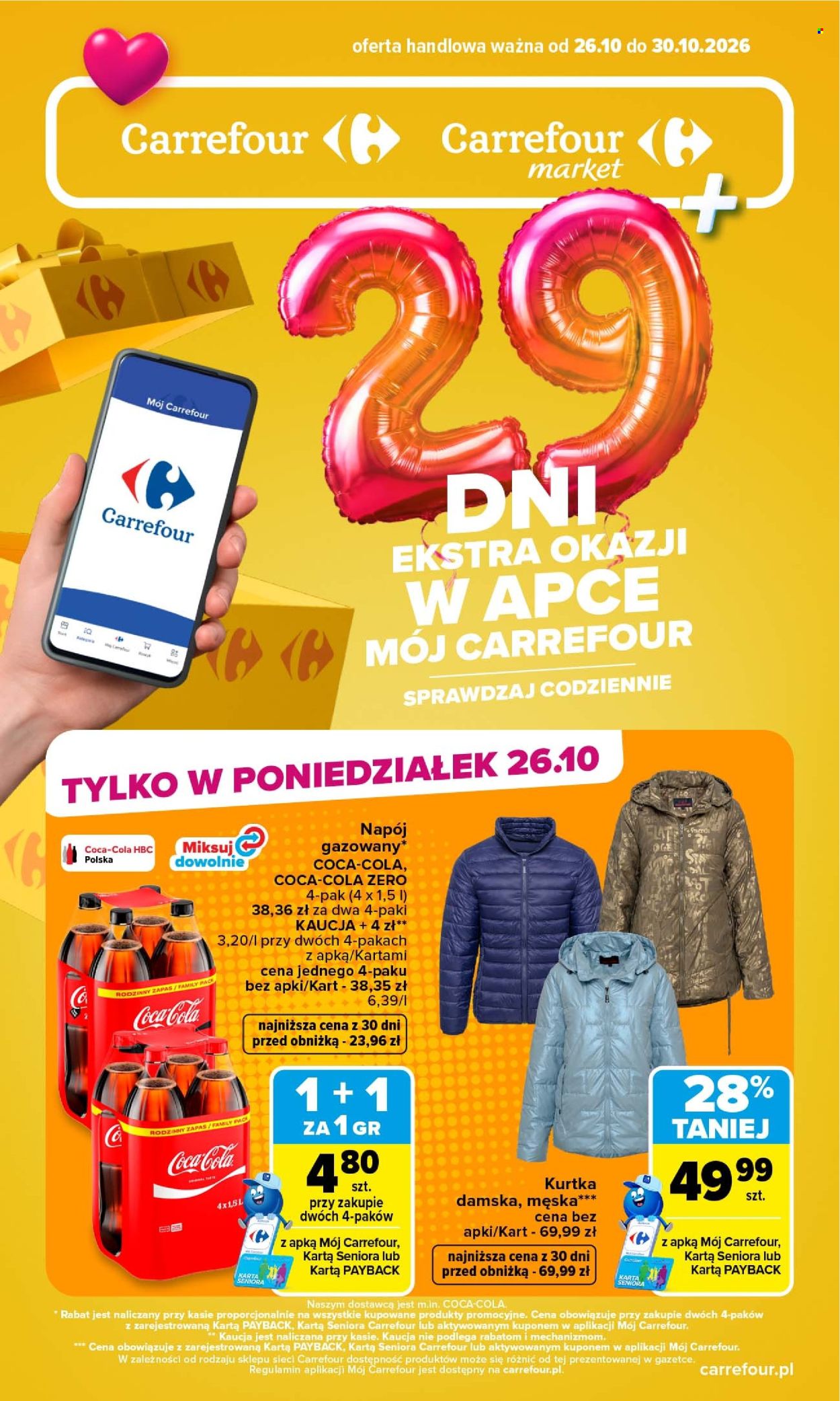Gazetka Carrefour - 26.10.2026. - 30.10.2026.. Strona 1